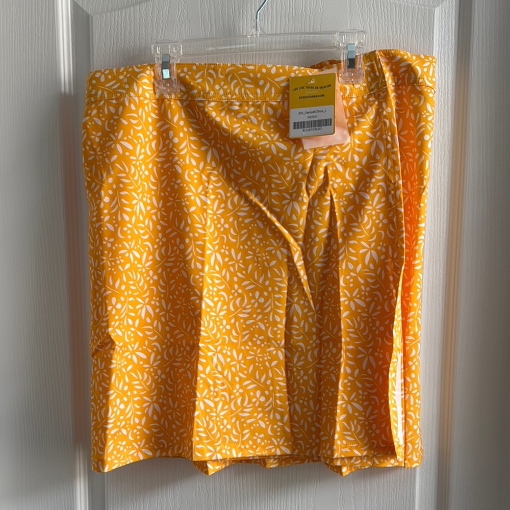 Yellow Rip Skirt Hawaii-L